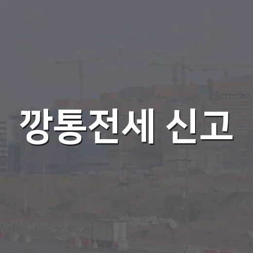 깡통전세 신고, 법원 경매장에서 본 위험 신호를 세입자 입장에서 짚어봤습니다 - 요약