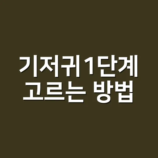 기저귀1단계 고르는 방법, 신생아 때 몇 팩 사야 덜 남을까요 - 요약