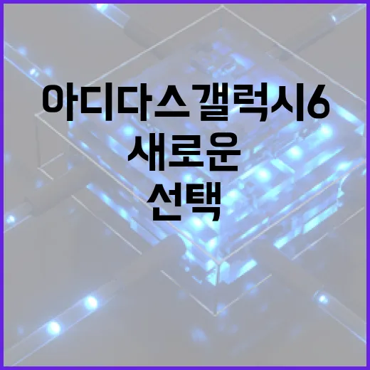 아디다스갤럭시6, 신발 선택의 새로운 기준 - 요약
