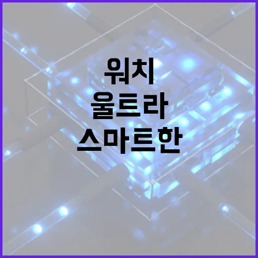 울트라워치를 활용하는 스마트한 방법 - 요약