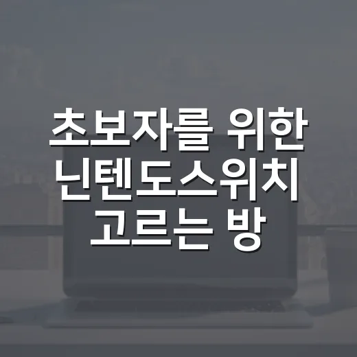 초보자를 위한 닌텐…