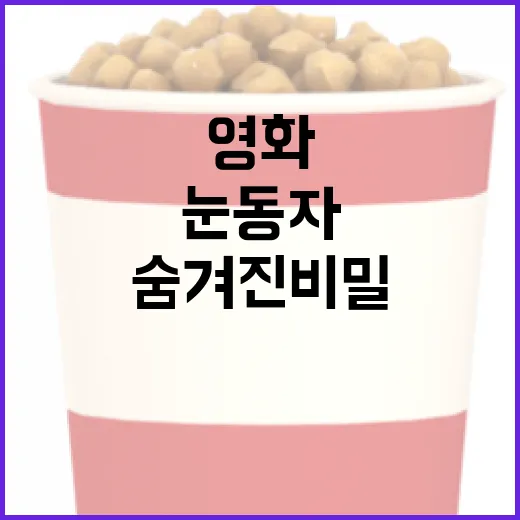 영화 속 눈동자에 숨겨진 비밀을 알아보자 - 요약