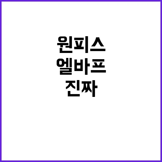 원피스 1187화 기다리며 다시 본 엘바프의 진짜 재미 - 요약