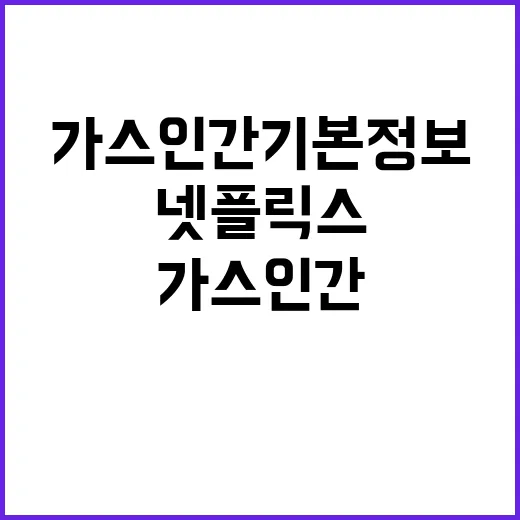 가스인간 기본정보 찾아봤더니, 1960년 특촬이 넷플릭스 스릴러로 돌아온 이야기 - 요약