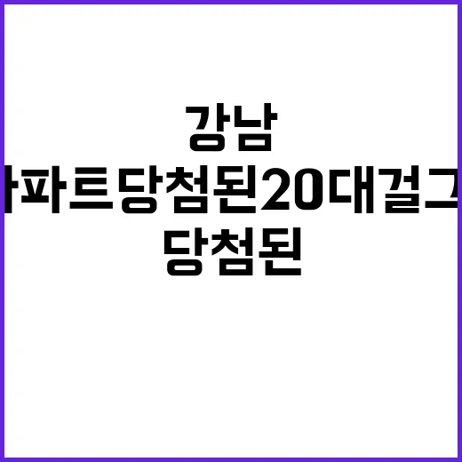 강남 40억 아파트 당첨된 20대 걸그룹 센터 이야기, 예능 한 장면처럼 본 후기 - 요약