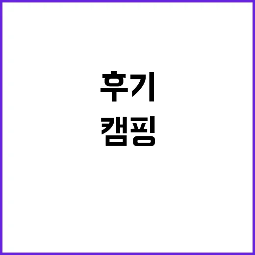 베스킨라빈스31 타프 받아서 펴봤더니, 캠핑 예능 소품 같은 굿즈 후기 - 요약