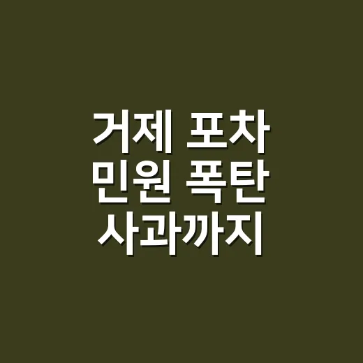 거제 포차 민원 폭탄 사과까지, 아이돌 성지가 된 작은 가게의 진짜 이야기 - 요약