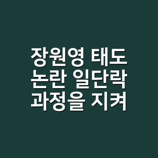 장원영 태도 논란 일단락 과정을 지켜봤더니 짧은 영상 하나가 너무 멀리 갔다 - 요약