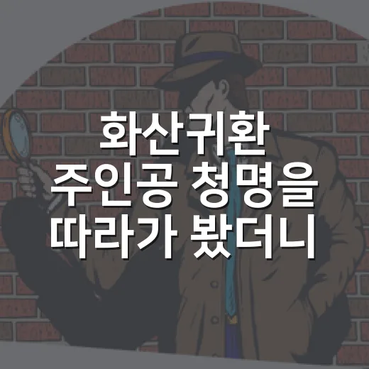 화산귀환 주인공 청명을 따라가 봤더니, 웃기다가도 이상하게 찡했다 - 요약