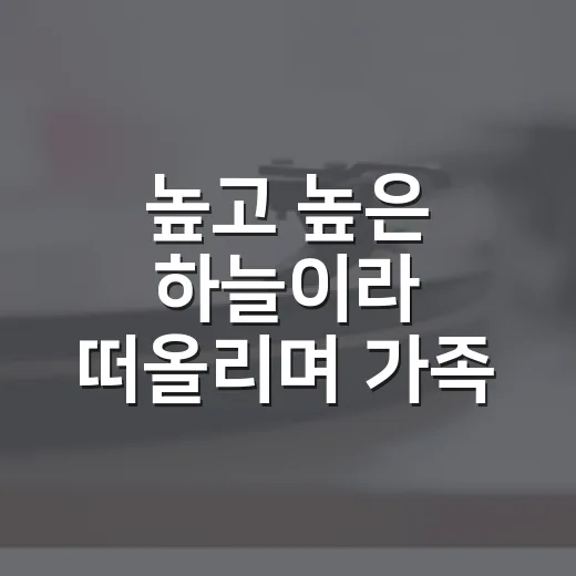 높고 높은 하늘이라 떠올리며 가족 서사 드라마·예능을 다시 봤더니 - 요약
