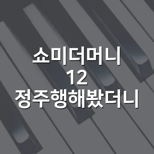 쇼미더머니 12 정주행해봤더니, 우승보다 오래 남은 건 이 무대들이었다 - 요약