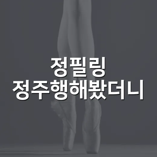 정필링 정주행해봤더니, 쇼츠 웃음에서 공연 예능까지 이어지는 진짜 맛 - 요약