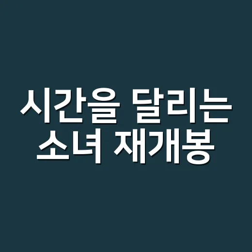 시간을 달리는 소녀 재개봉, 한국 극장에서도 다시 볼 수 있을까요? - 요약