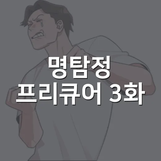 명탐정 프리큐어 3화, 큐엇토 탐정 사무소 떡밥이 왜 중요할까요? - 요약