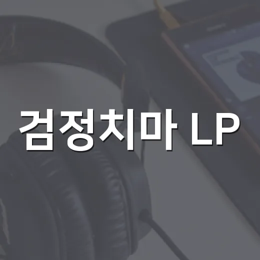 검정치마 LP, 왜 아직도 이렇게 비쌀까요? - 요약