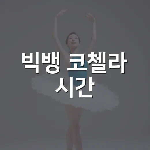 빅뱅 코첼라 시간, 왜 아직도 헷갈릴까요? - 요약