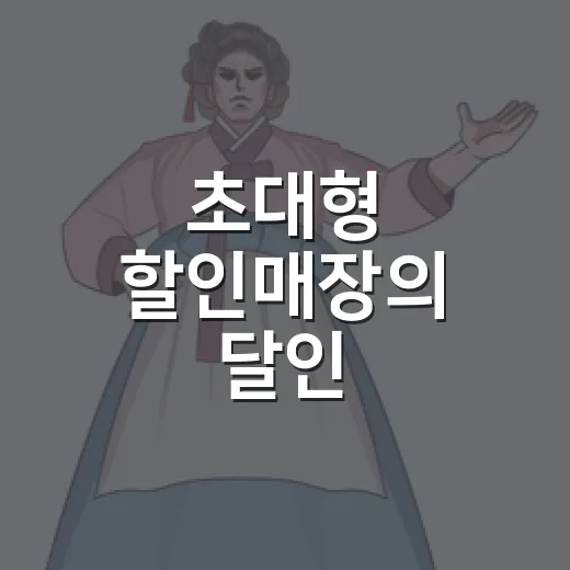 초대형 할인매장의 달인, 생활의 달인에서 왜 난리였을까요? - 요약