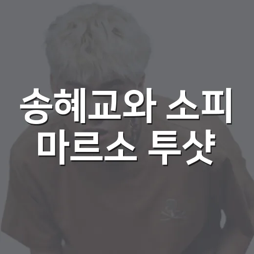 송혜교와 소피 마르소 투샷, 왜 국보급 미모 반응이 터졌을까요? - 요약