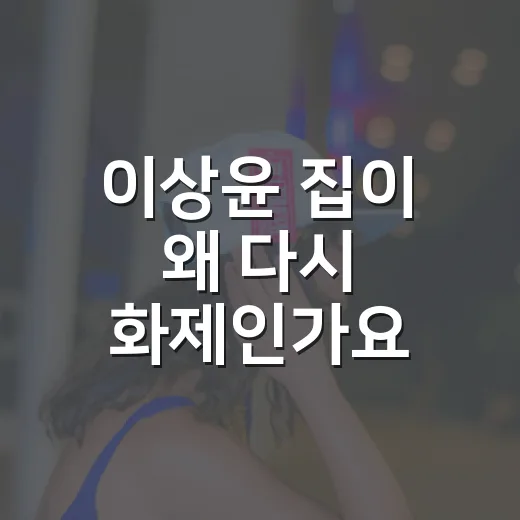 이상윤 집이 왜 다시 화제인가요? 한강뷰보다 더 눈길 간 포인트는요 - 요약