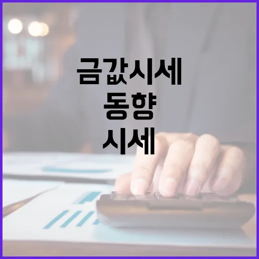금값 시세 동향을 이해하는 방법 - 요약