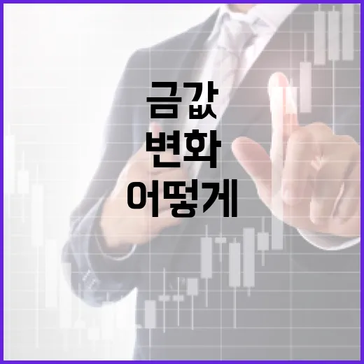 금값시세 변화, 어떻게 이해해야 할까요? - 요약