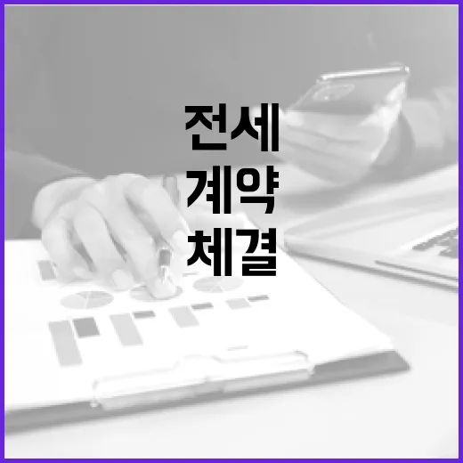 전세 계약을 성공적으로 체결하는 방법 - 요약