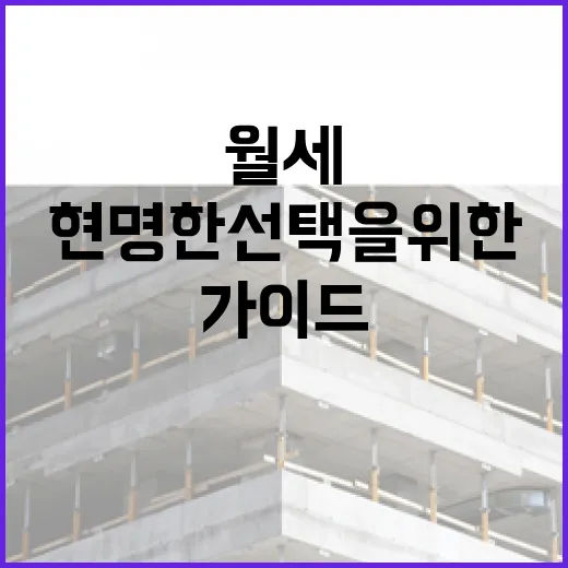 월세를 절약하는 방법: 현명한 선택을 위한 가이드 - 요약