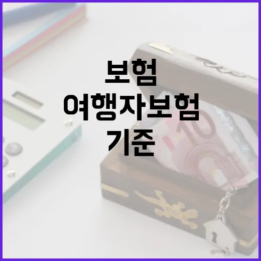 여행자보험 고를 때 가계부 기준으로 따져볼 5가지 - 요약