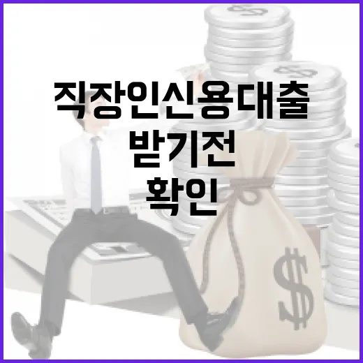 직장인신용대출 받기 전 가계부에서 먼저 확인할 5가지 - 요약