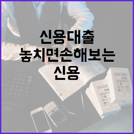 신용대출상품정보 볼 때 놓치면 손해 보는 5가지 기준 - 요약