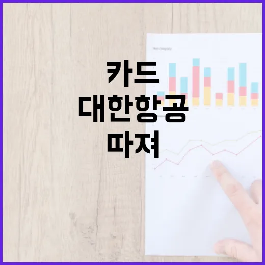 대한항공카드 쓰기 전 따져볼 5가지 생활비 기준 - 요약