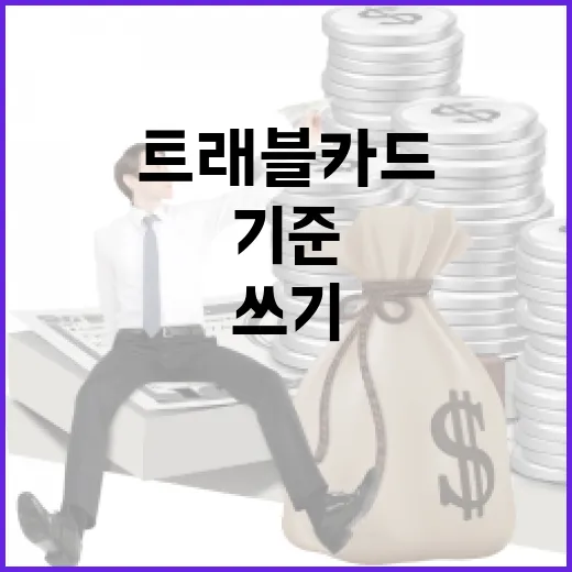 트래블카드 쓰기 전 확인할 5가지 가계부 기준 - 요약