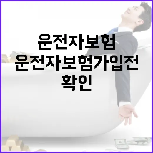 운전자보험 가입 전 가계부에서 먼저 확인할 5가지 - 요약