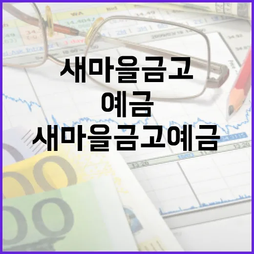 새마을금고예금 고를 때 놓치면 아쉬운 5가지 체크포인트 - 요약