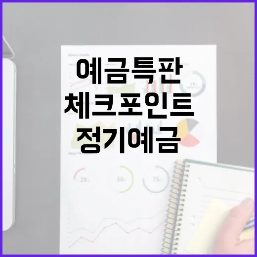 정기예금특판 고를 때 가계부 기준으로 보는 5가지 체크포인트 - 요약