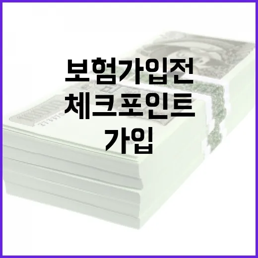 여행자보험가입 전 가계부 기준으로 따져볼 5가지 체크포인트 - 요약