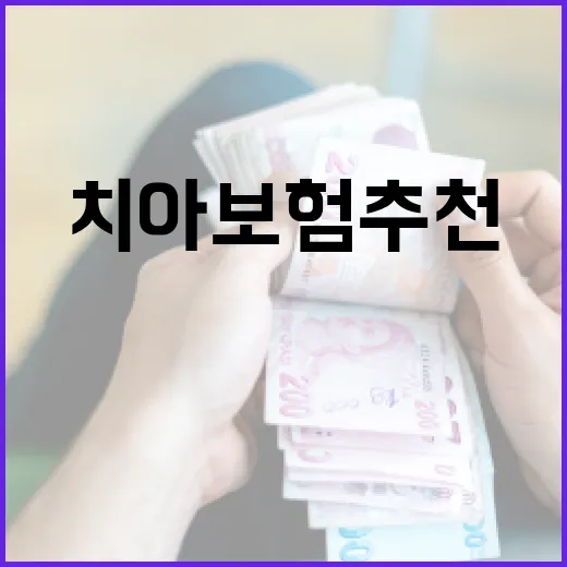 치아보험추천 전 5가지 기준: 월 3만원이 아깝지 않은 사람과 아까운 사람 - 요약