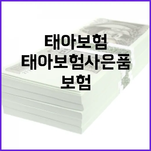 태아보험사은품 고르기 전 꼭 보는 5가지 돈 기준 - 요약