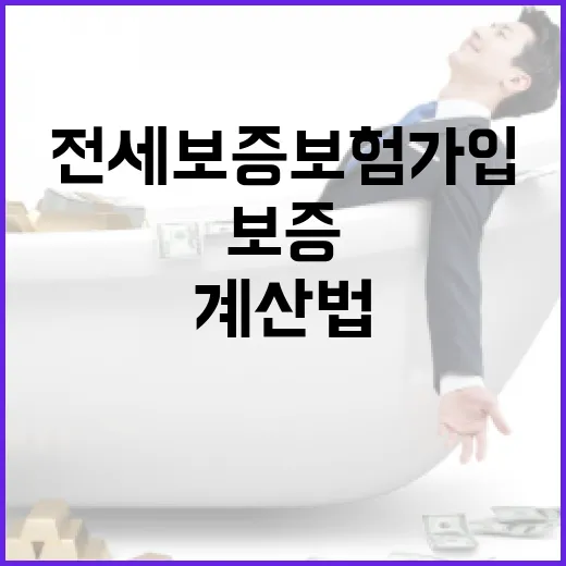 전세보증보험 가입 전 확인할 5가지 돈 계산법 - 요약