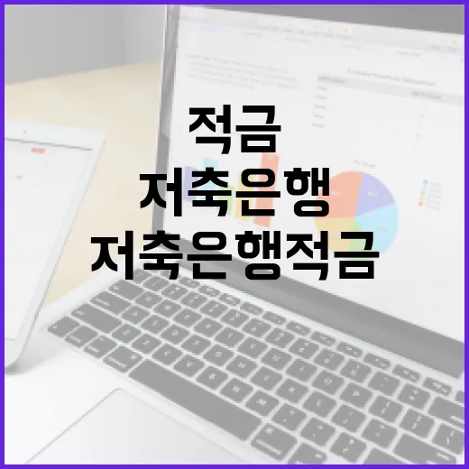 저축은행적금 고르기 전 확인할 5가지 숫자 - 요약