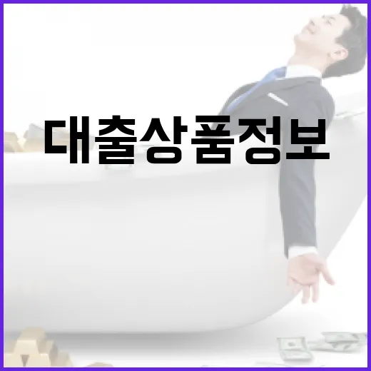 신용대출상품정보 볼 때 놓치면 비싸지는 5가지 숫자 - 요약