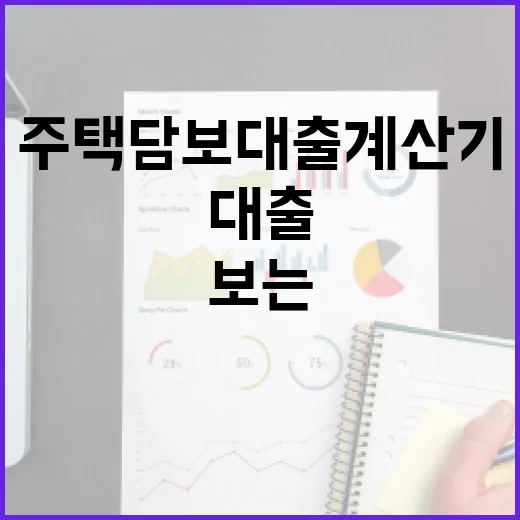 주택담보대출계산기 쓰기 전 꼭 보는 5가지 숫자 - 요약