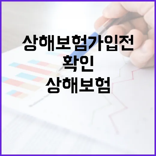 상해보험 가입 전 가계부에서 먼저 확인할 5가지 기준 - 요약