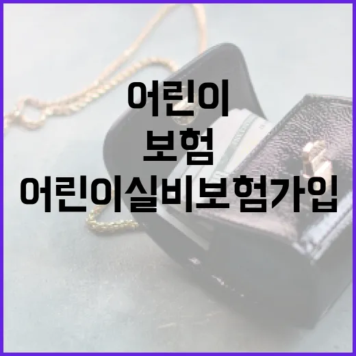 어린이실비보험 가입 전 가계부에서 먼저 볼 5가지 숫자 - 요약