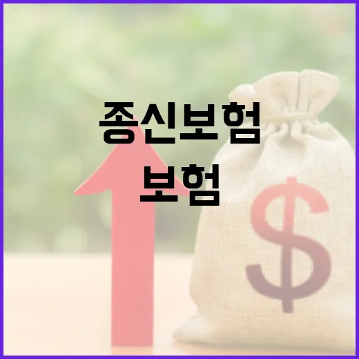 종신보험비교 전 가계부에서 먼저 보는 5가지 숫자 - 요약