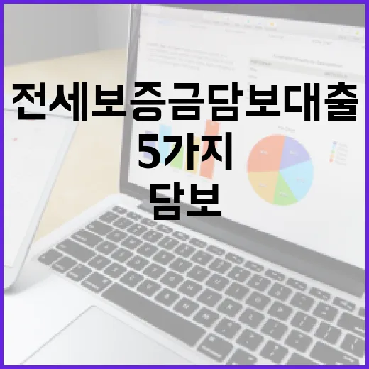 전세보증금담보대출 받기 전 계산할 5가지 숫자 - 요약