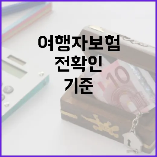 제주도여행자보험 고르기 전 확인할 5가지 돈 기준 - 요약
