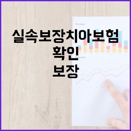 실속보장치아보험 고를 때 가계부에서 먼저 확인할 5가지 - 요약