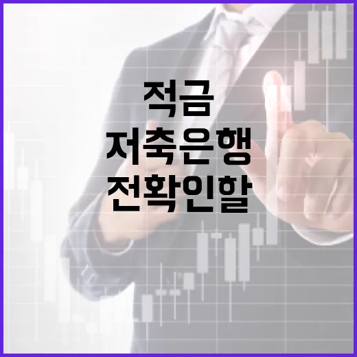 저축은행적금 고르기 전 확인할 5가지 숫자 - 요약