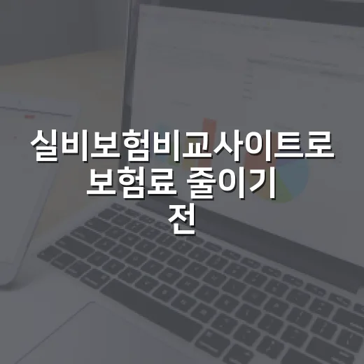 실비보험비교사이트로 보험료 줄이기 전 확인할 5가지 - 요약